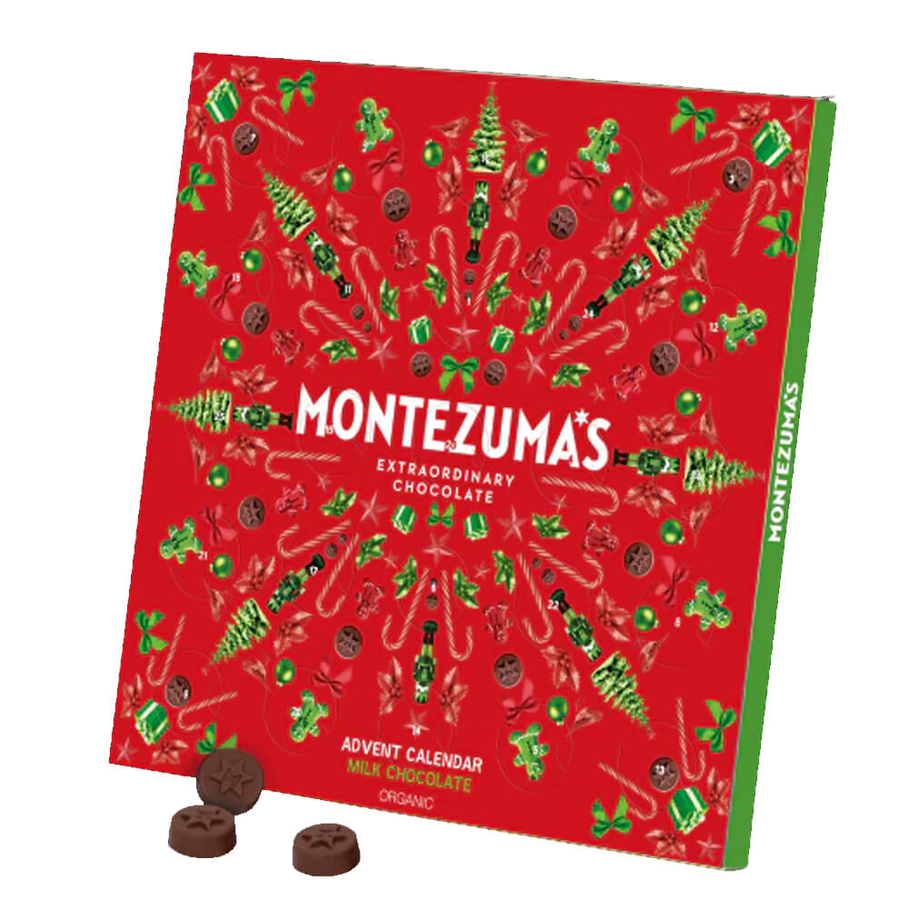 Montezuma Organic Milk Chocolate Advent Calendar